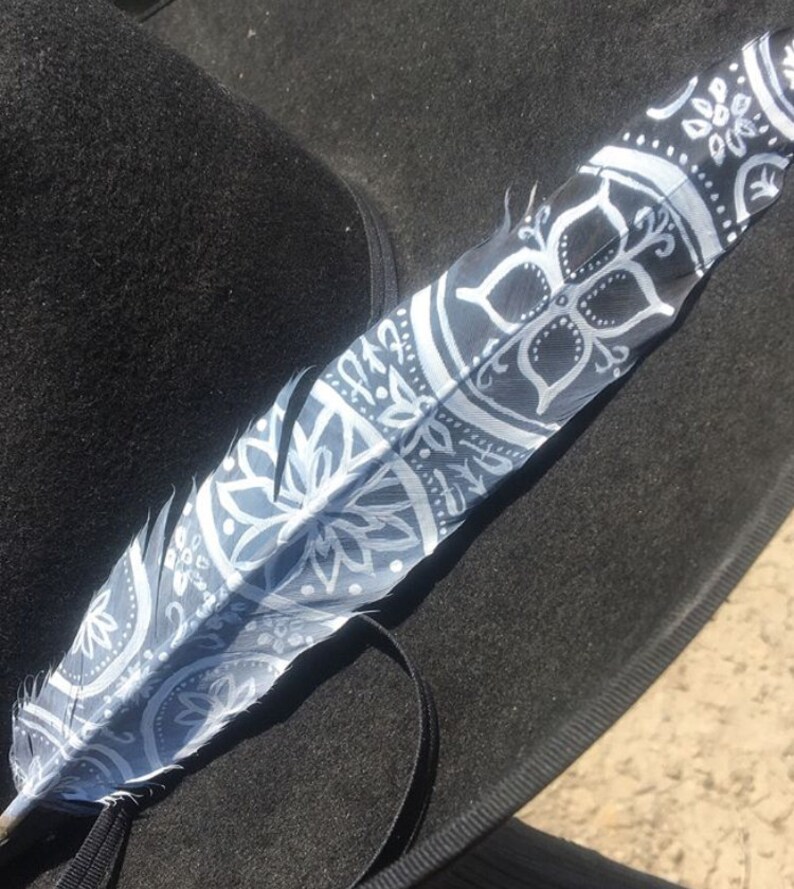 Lace Boho feather