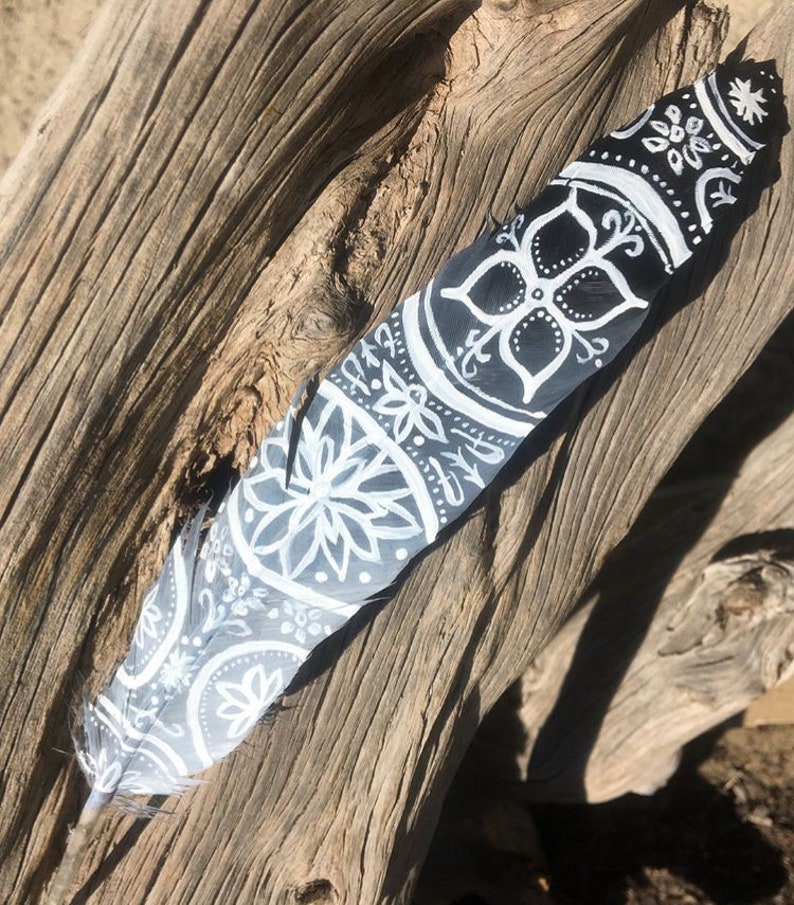 Lace Boho feather