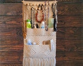 Wall hanging jewelry organizer, House storage, Closet organizer for small closet,Clever storage,Small apartment organization,Space organizer
