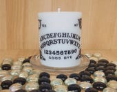 Scented quot Beyond the Grave quot pillar candle Ouija Candle Spirit Communication Gothic Gifts Halloween Ideas