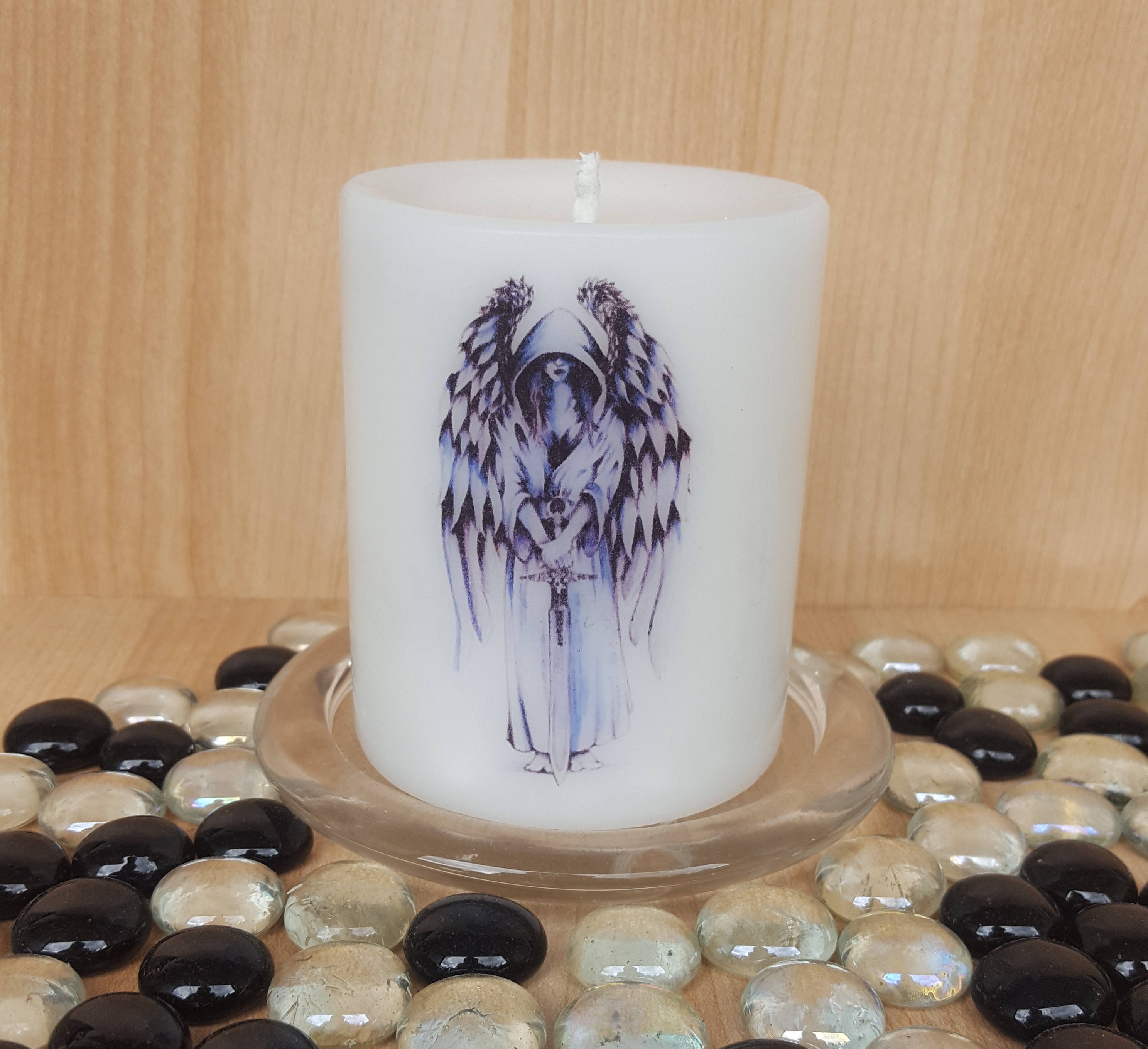 Scented Guardian Angel Candle/everlasting Etsy
