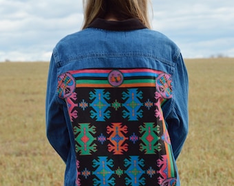 Upcycled Denim Shirt
