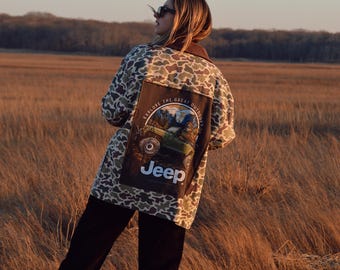 Upcycled Jeep Jacket