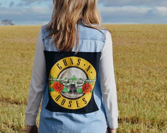 Upcycled Denim Vest