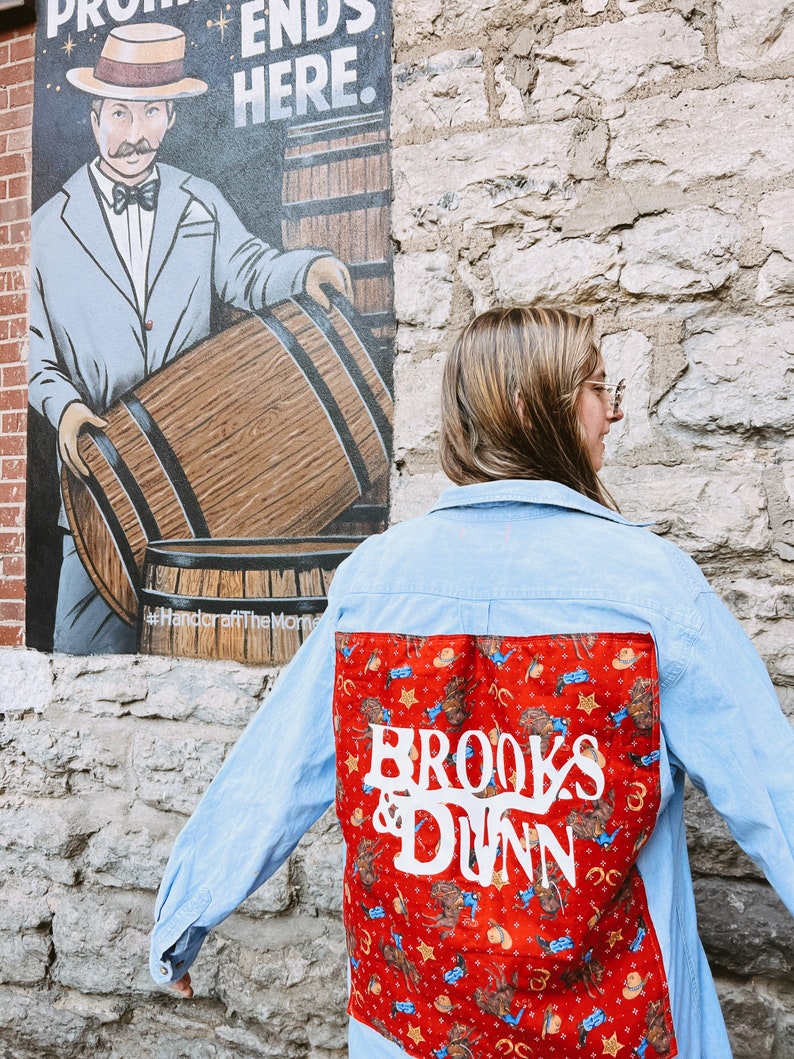 Upcycled Brooks & Dunn Shirt image 2