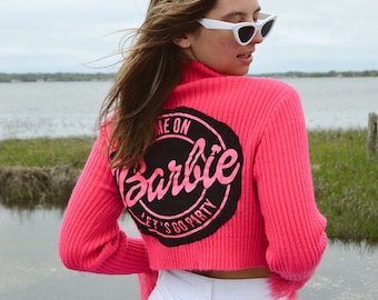 Upcycled Pink Sweater