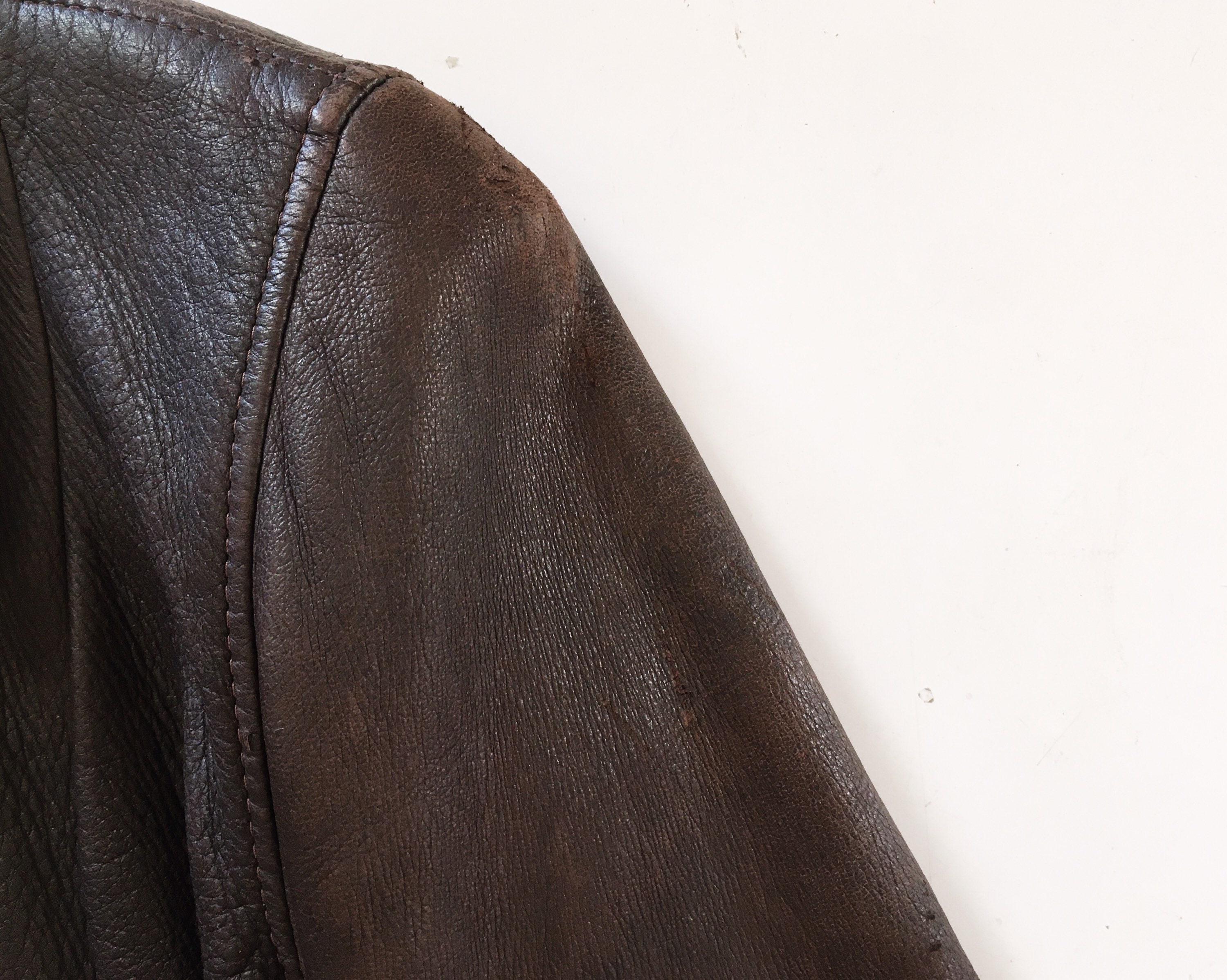 Emmy Belted Deerskin Jacket XS S Vintage 50s Brown Leather - Etsy
