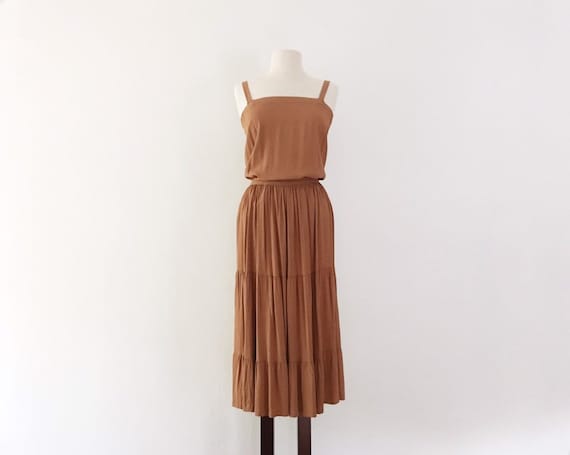 Lulu Rayon Tank & Skirt Set - XS - Vintage 40s Bro
