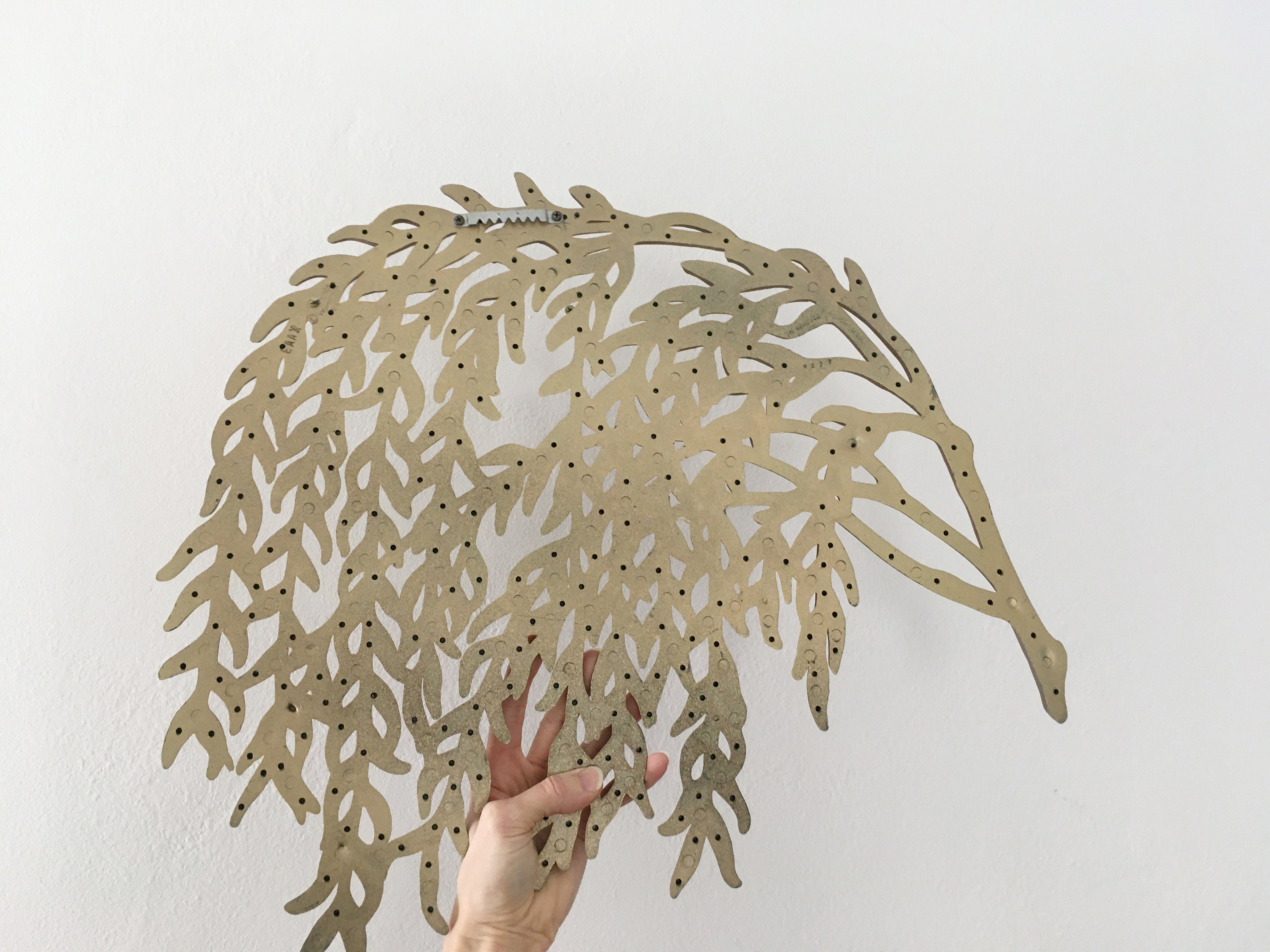 Vintage Willow Tree Decor Burwood Gold Painted Wall Art - Etsy