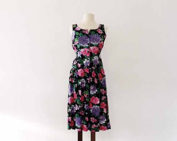 rayon floral dress