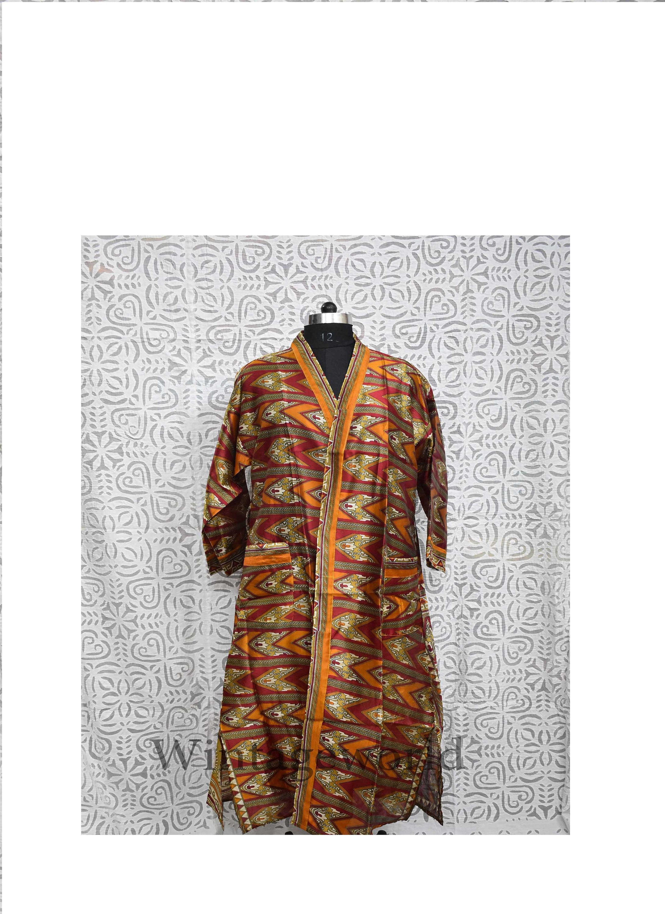 vintage kimono dressing gown