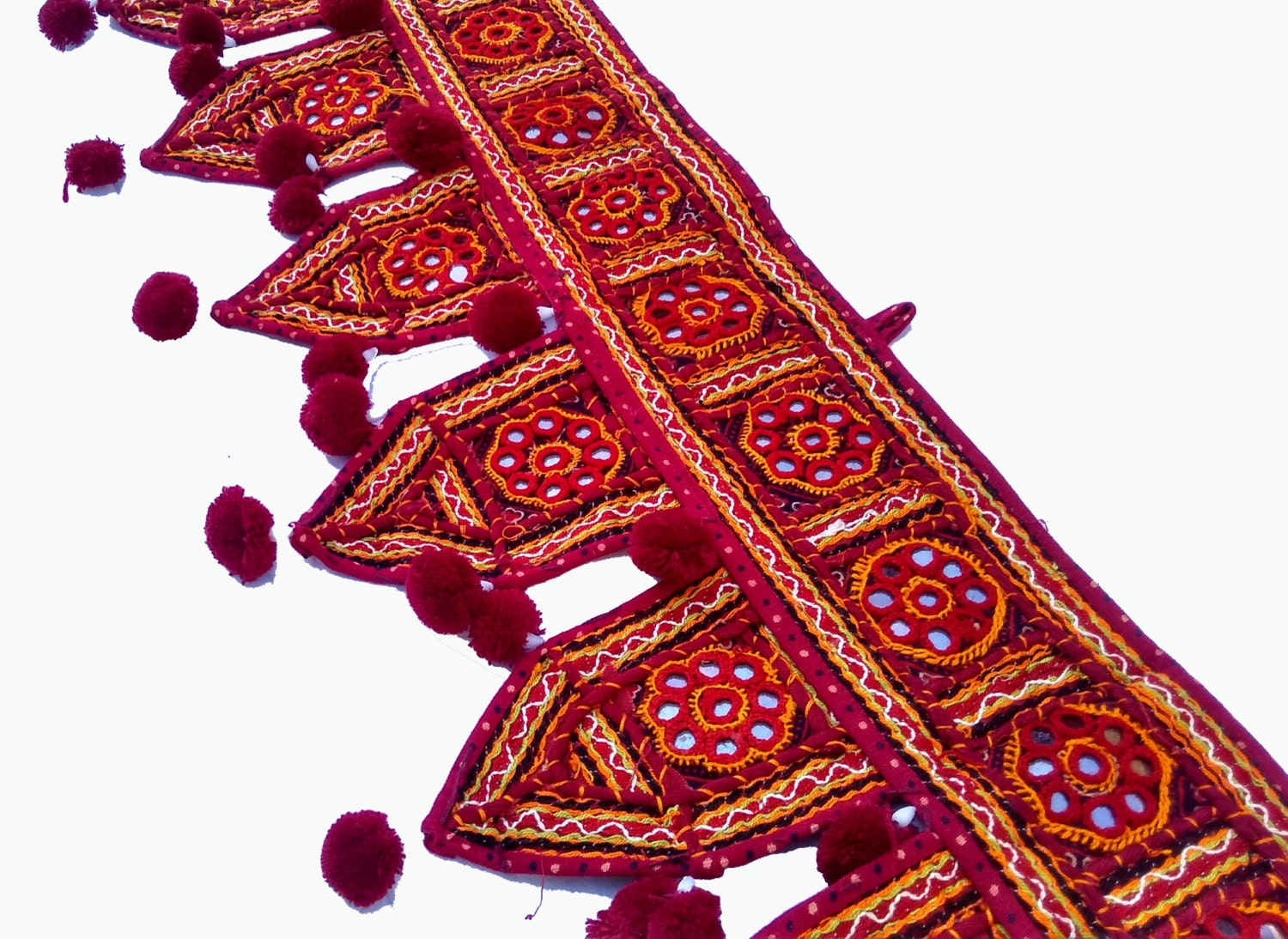 Hand embroidered wall hanging for home decor Etsy