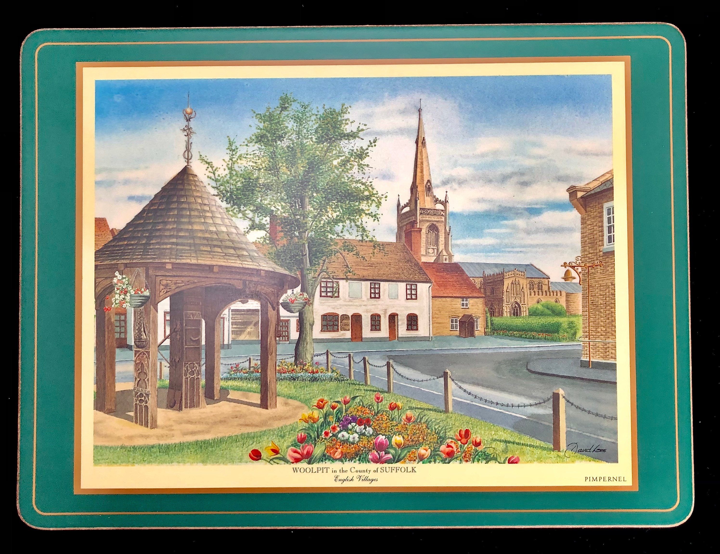 British Placemats Etsy