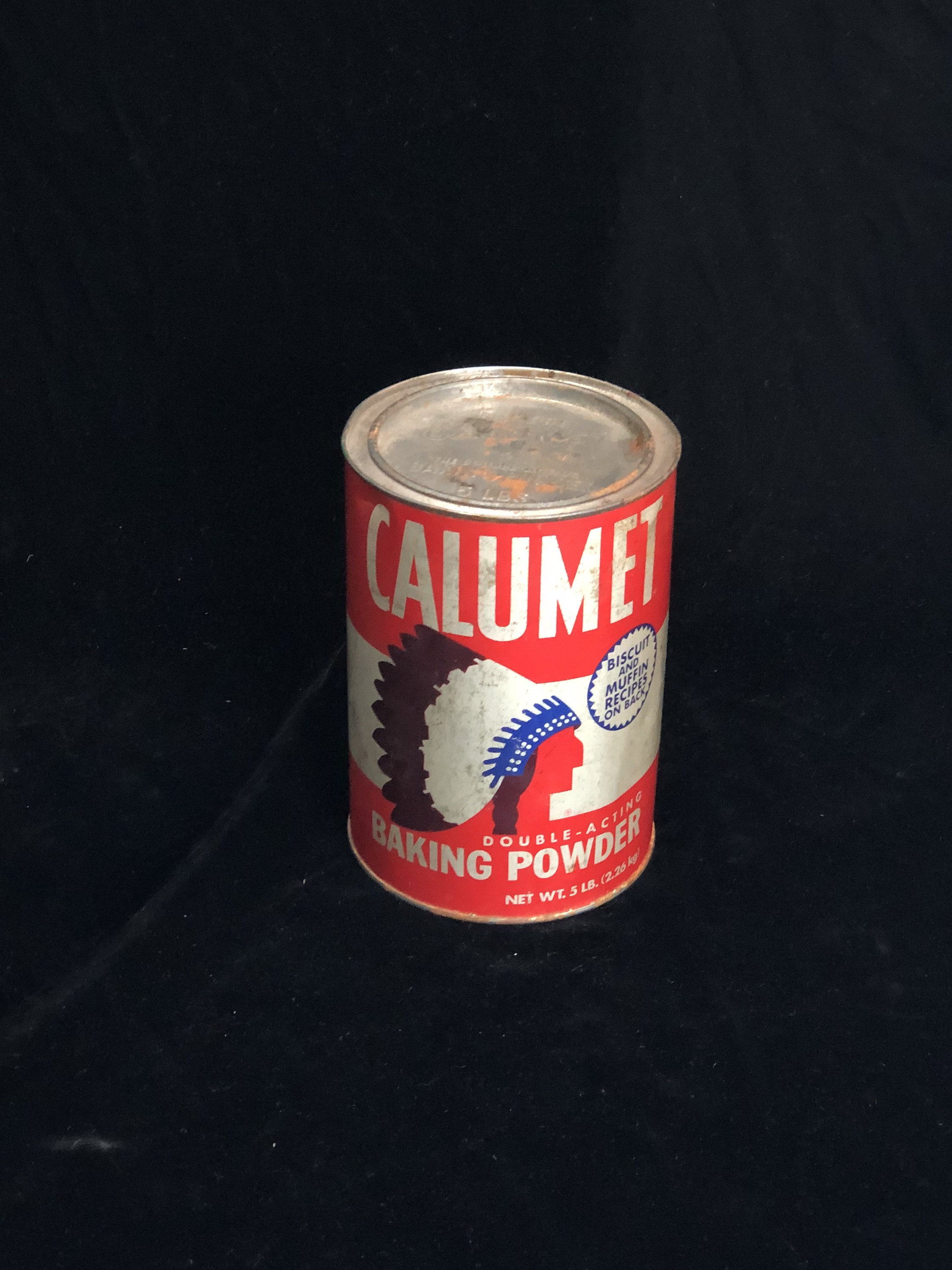 5lb Calumet Baking Powder Tin