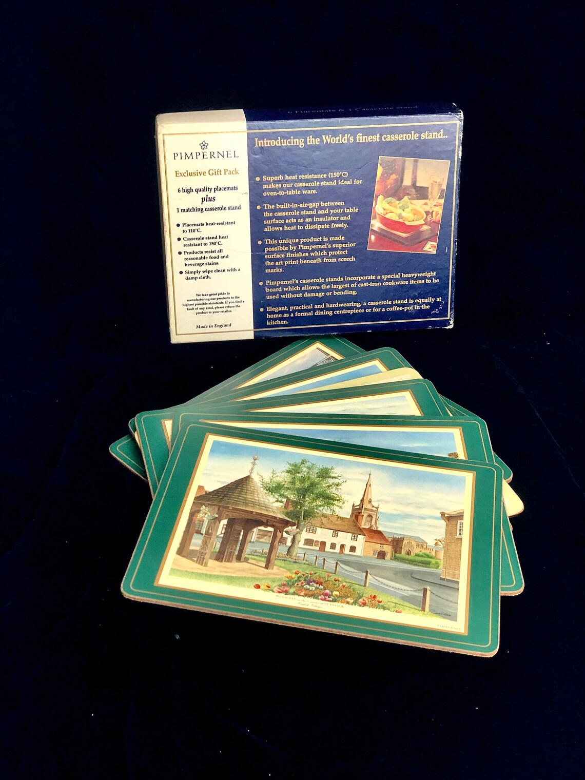 British Placemats Etsy