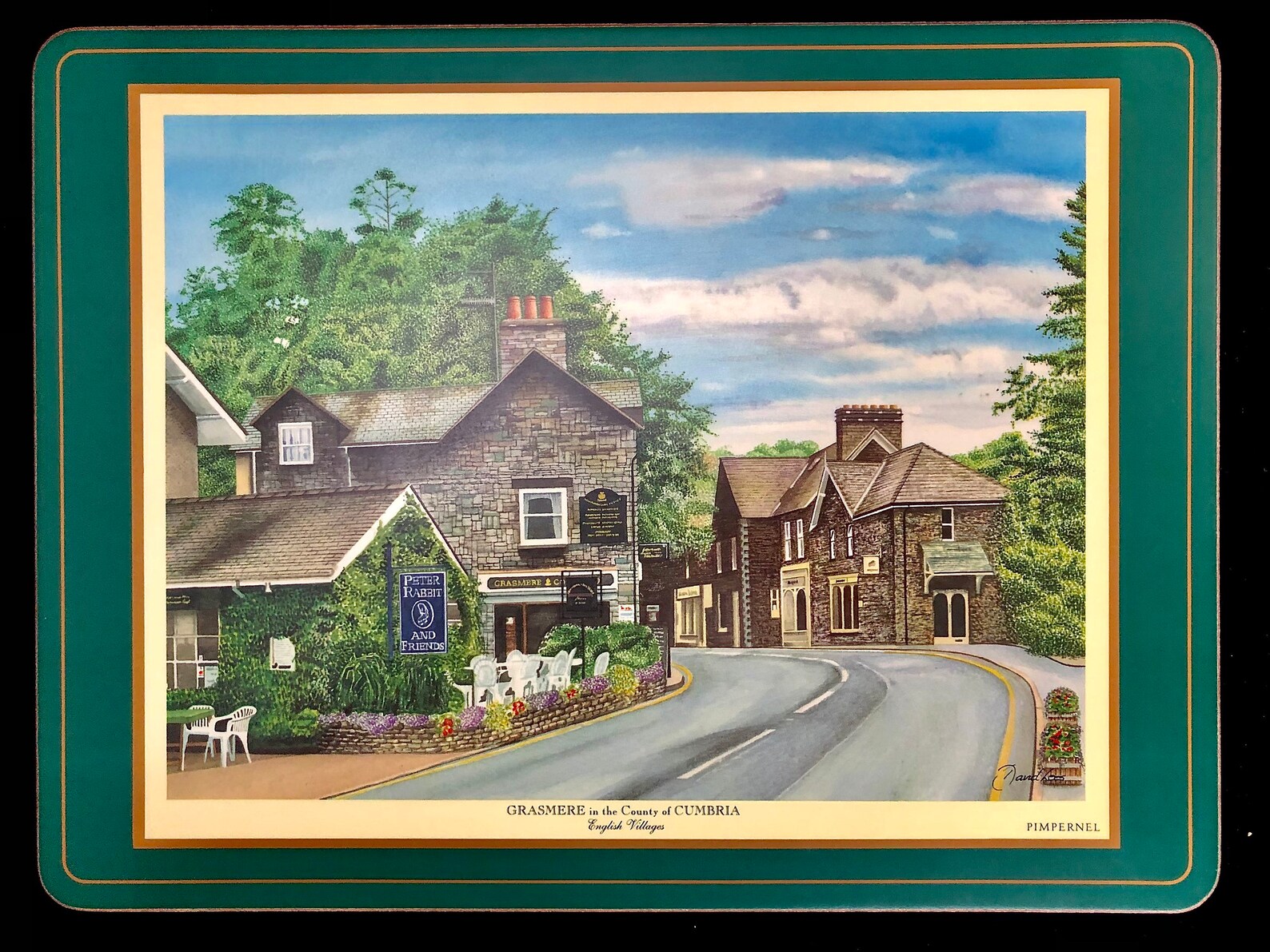 British Placemats Etsy