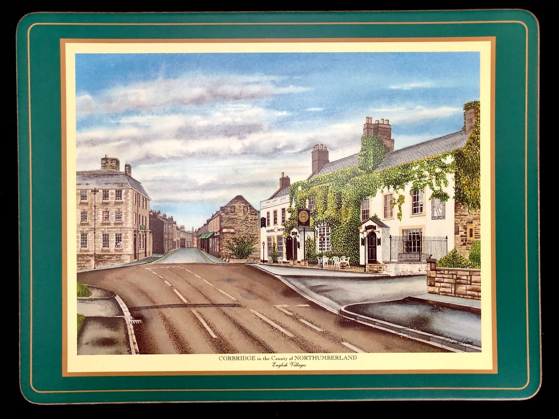 British Placemats Etsy