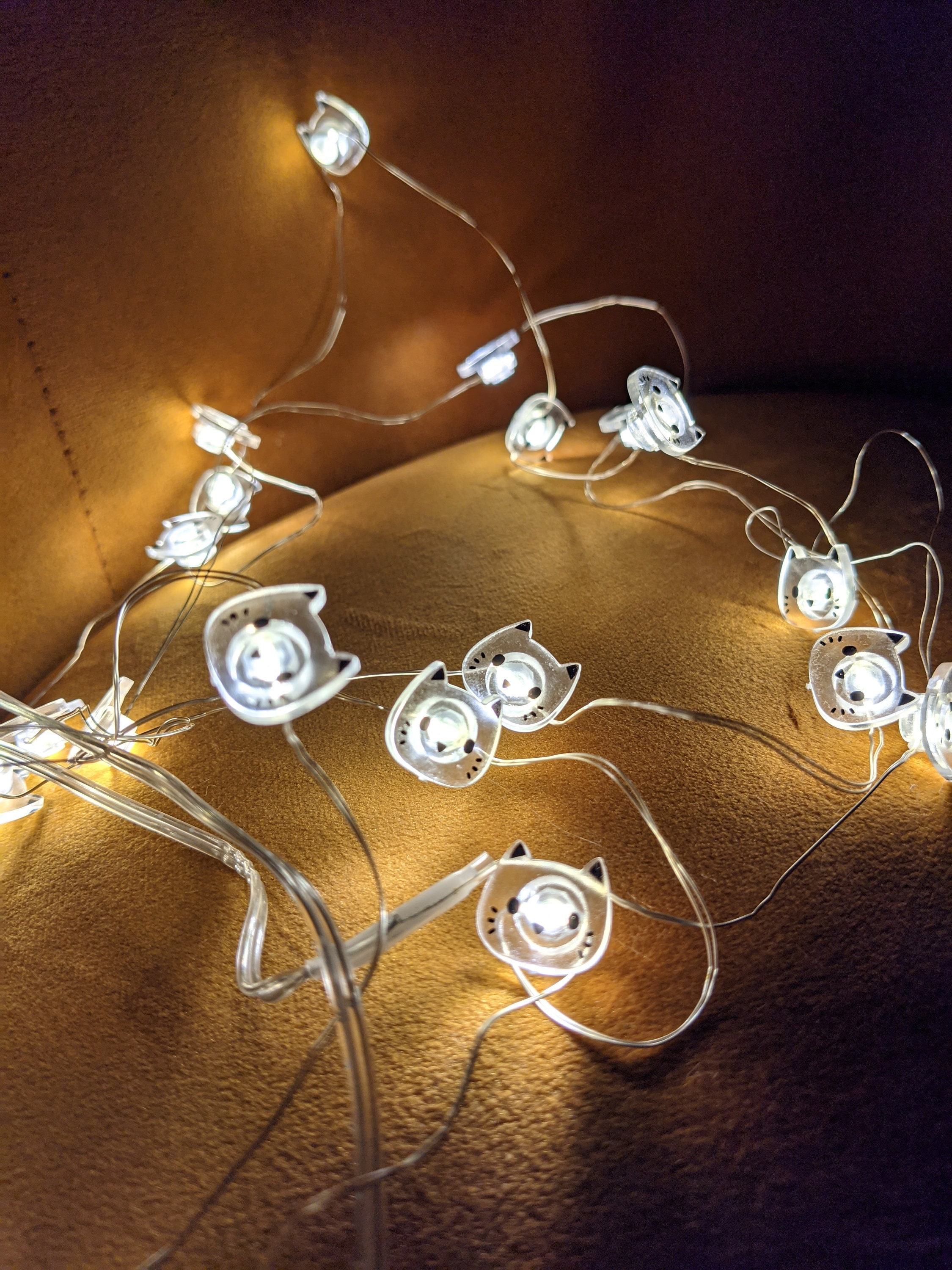 Cat Shaped Fairy Lights Unique Lights Fairy Lights String Lights