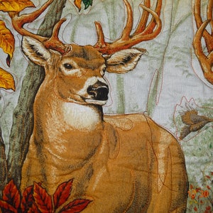 Fall deer wall hanging