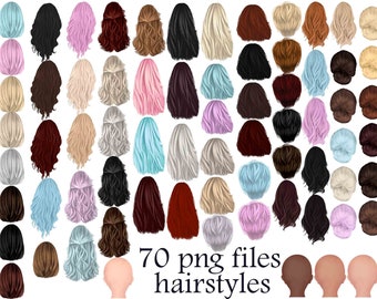 Download Hair Clipart Etsy
