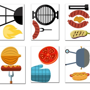 BBQ Party Photo Booth Prop: "party Props" Barbecue Party Props Party ...