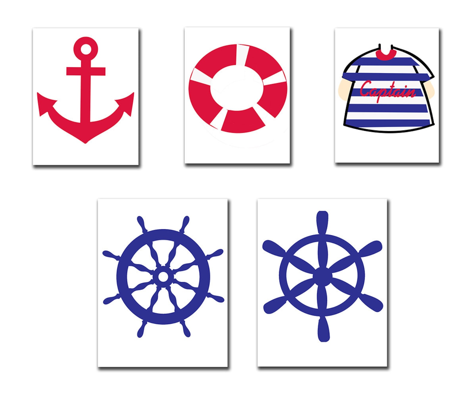Nautical Party Photo Booth Props: printable PARTY Props Sailor Party Photo Booth Prop Navy Party ...