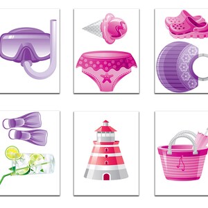 Printable Summer Party Photo Booth Props: beach PARTY - Etsy