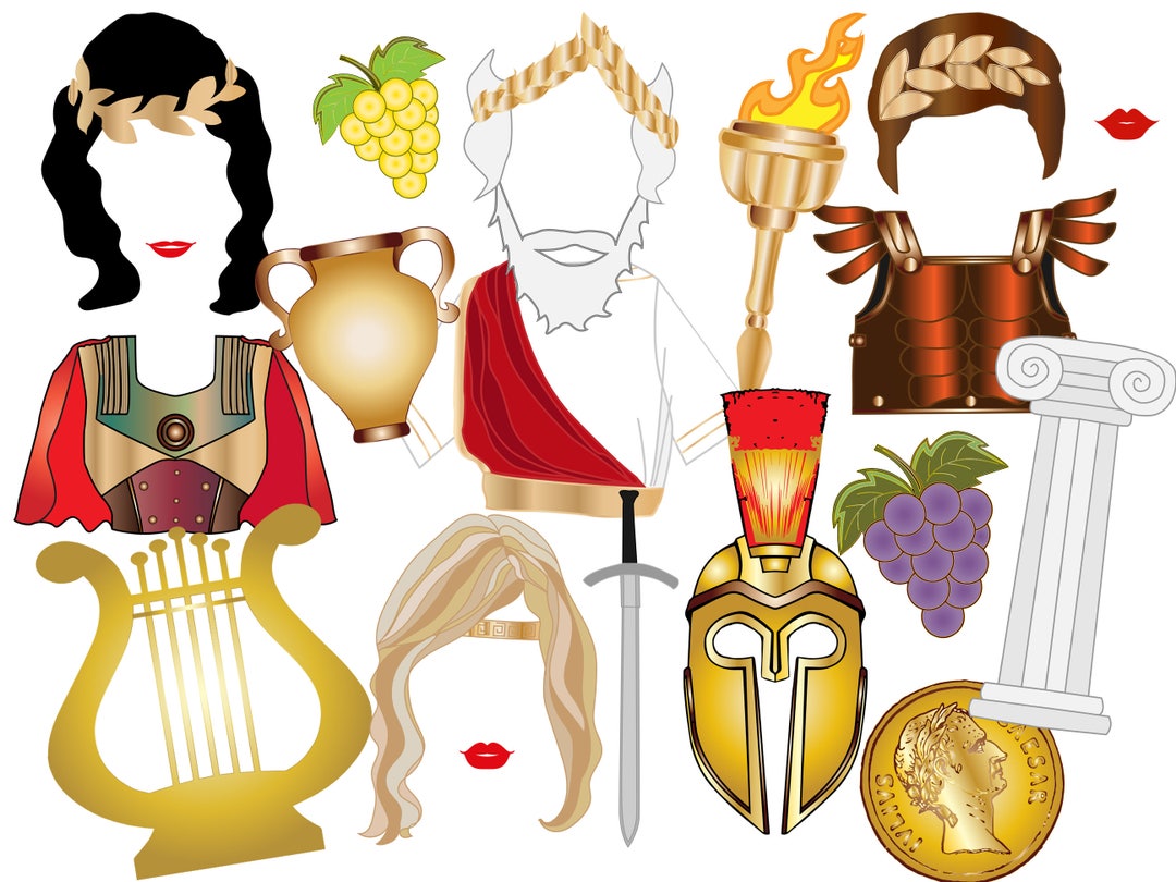 Toga Party Photo Booth Props roman THEMED Party Ancient Rome,birthey