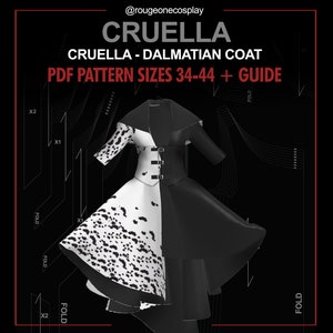Cruella coat costume hot sale