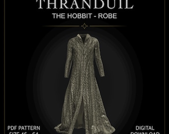 Thranduil sömnadsmönster elf DIGITALA storlekar 46-64 + guide / elf