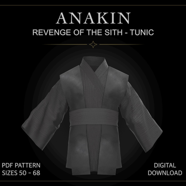 Anakin Adult Costume - Etsy UK