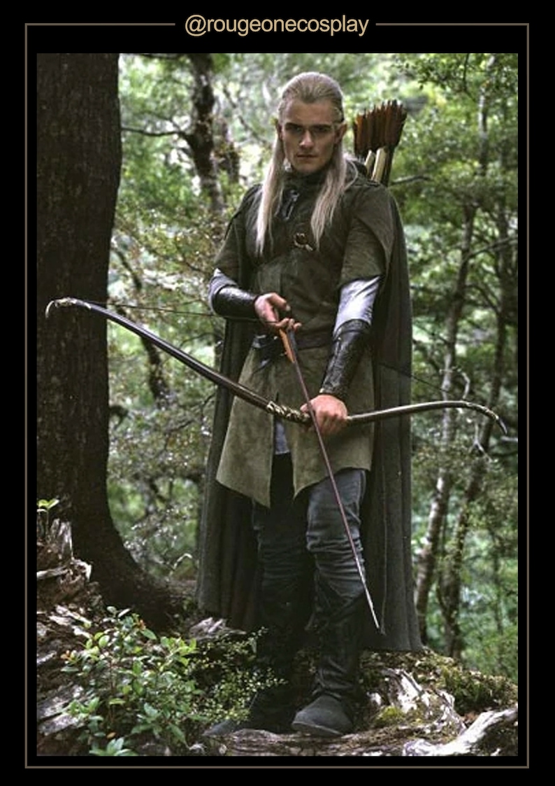 Déguisement legolas tunique cosplay legolas / le seigneur des anneaux cosplay patron numérique PDF tailles 50-64 guide / tunique elfe image 8