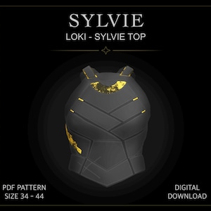 Sylvie Loki Costume Top Sewing Pattern – Cosplay (PDF Pattern)