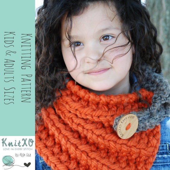Childs neck warmer knitting pattern english edition