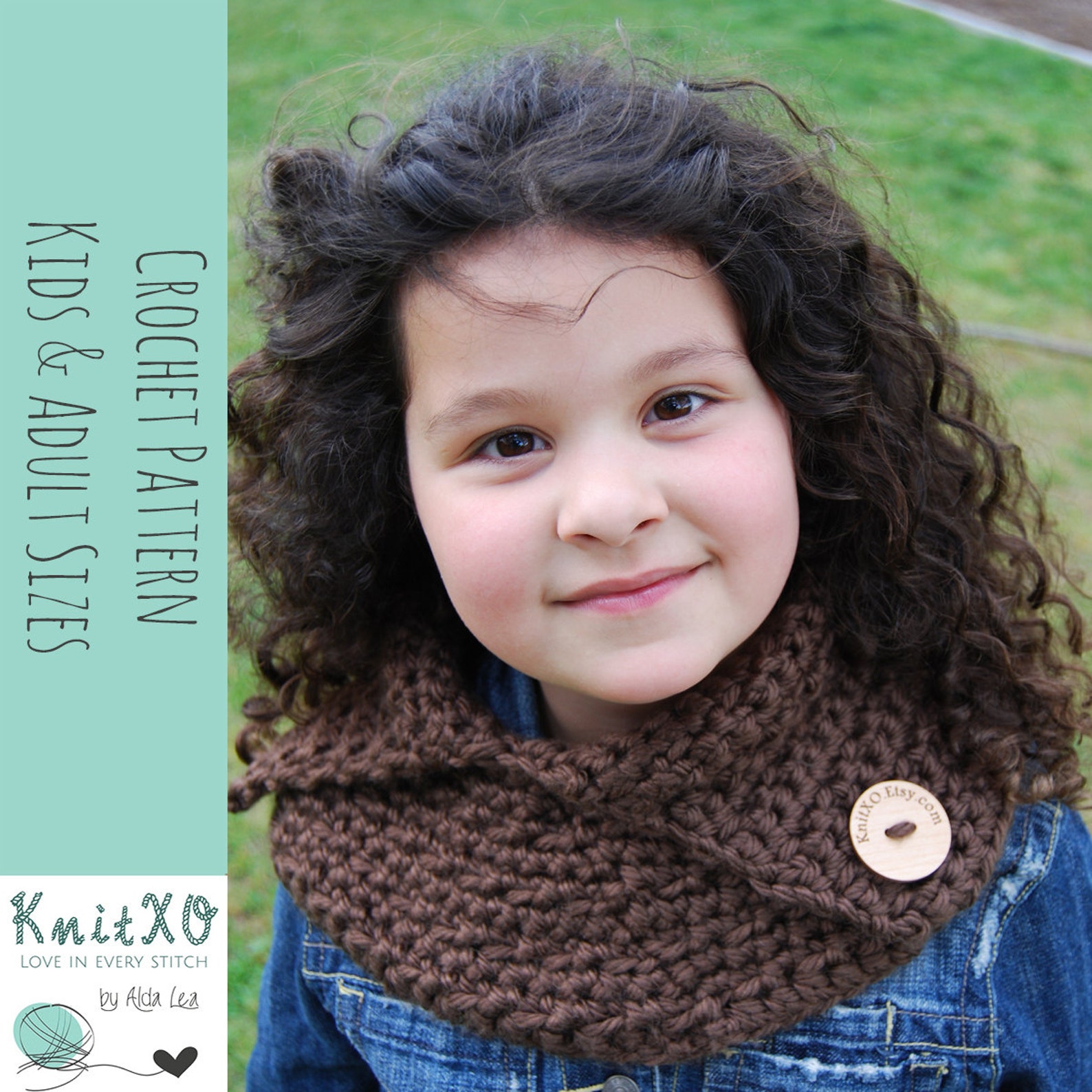 Crochet Pattern Neck Warmer Cowl Multiple Sizes Baby Toddler Etsy