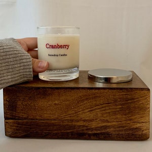 Cranberry Scottish soy wax candle fruity fresh, candle gift, birthday gift, secret Santa, image 3