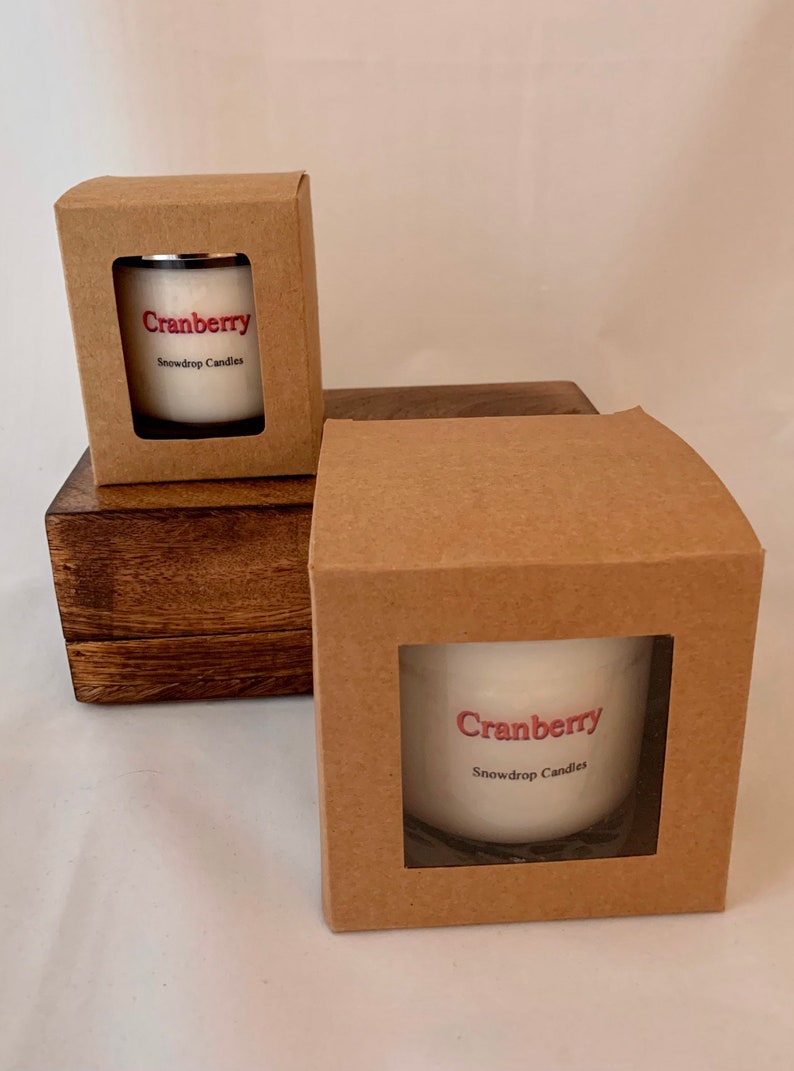 Cranberry Scottish soy wax candle fruity fresh, candle gift, birthday gift, secret Santa, image 7