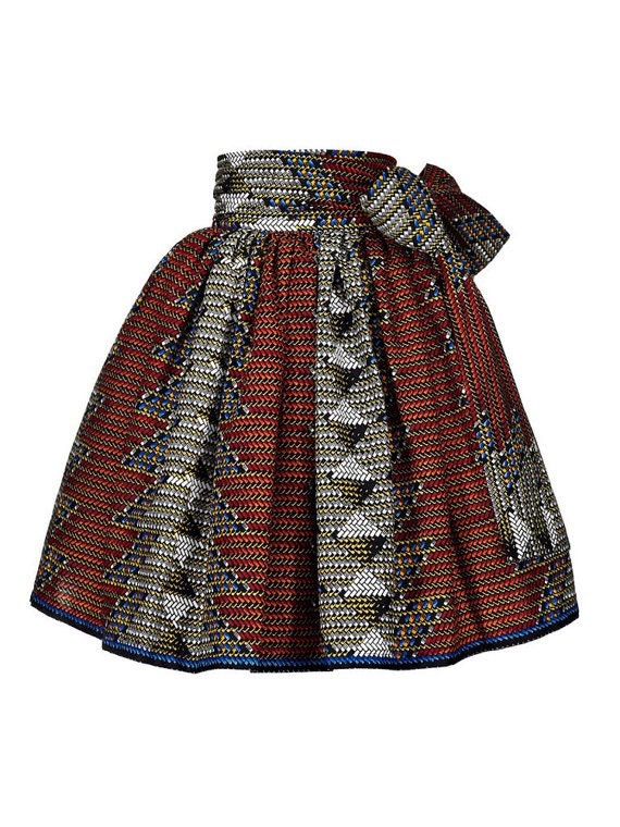 ankara skater skirt