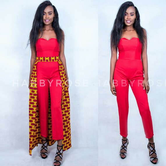 Jumpsuit with detachable skirt pattern hot sale