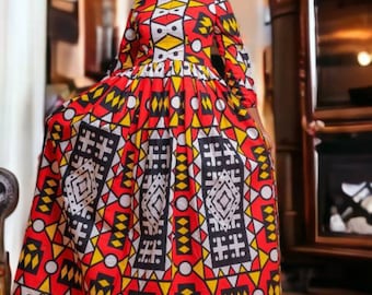 Elizabeth African dress//African clothing for women