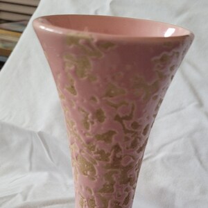 McCoy Rosa Brokat Vase