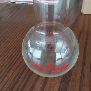 My Dressing Glass Mixing Jar