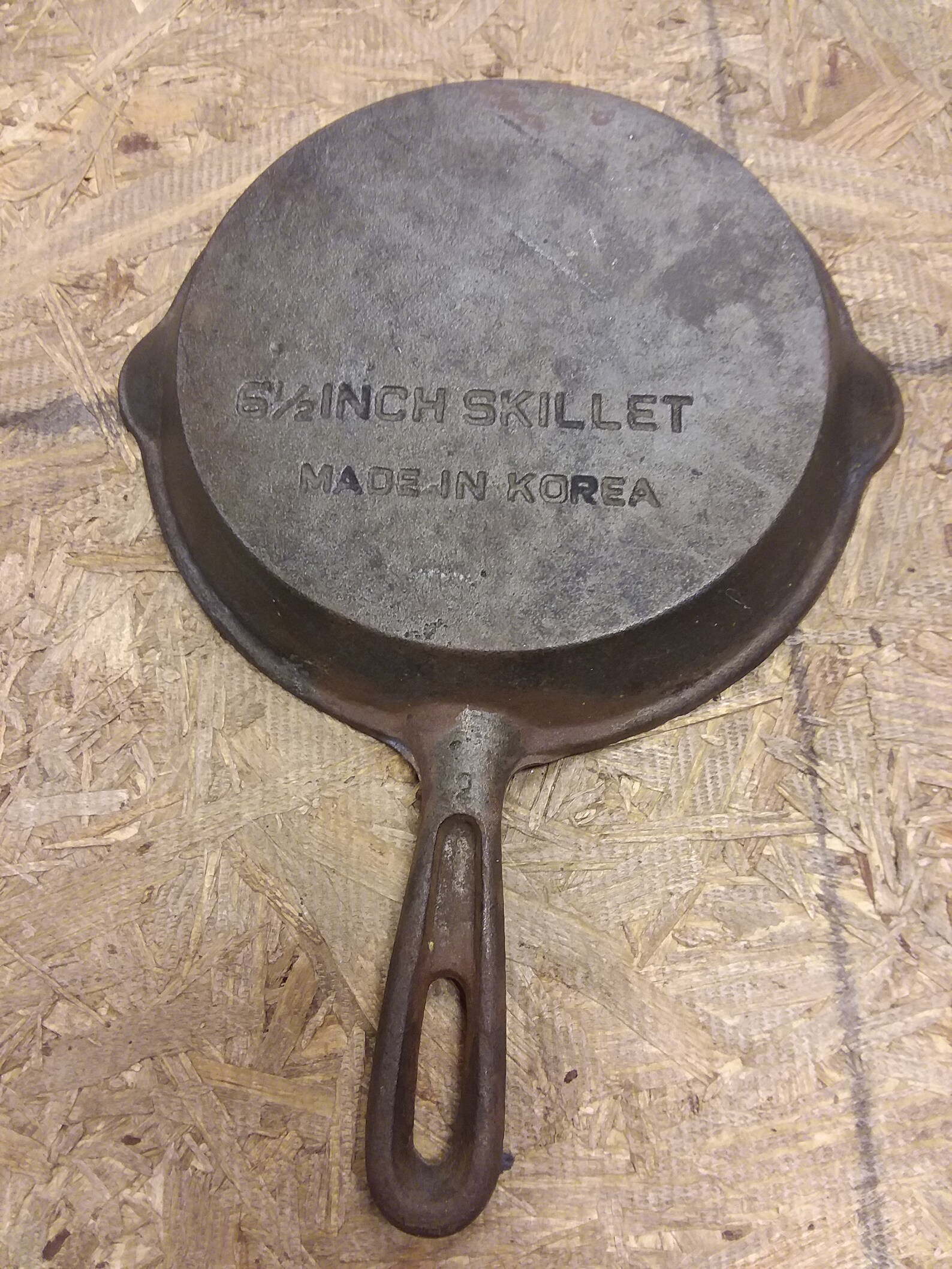 Cast Iron Skillet 5 1/2 Korea 2 on Handle Etsy