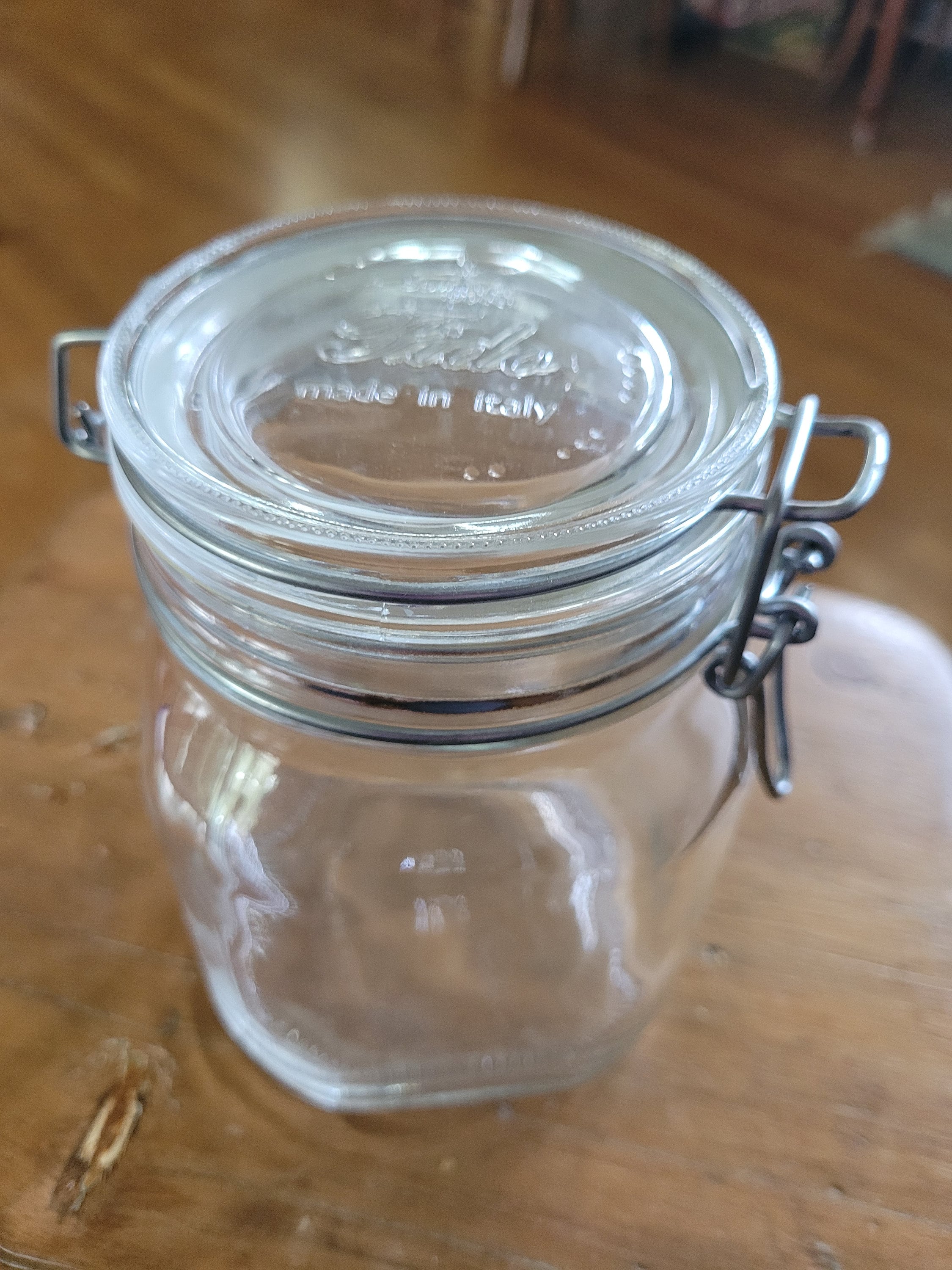 Hermes Jar - Clamp Top Lid 106 oz. - Anchor Hocking