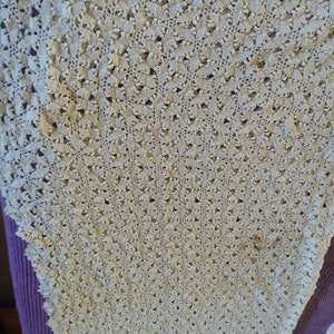 Tablecloth - Crocheted Ecru