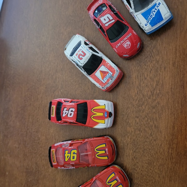 Nascar Racing Toy Cars - Set of 6