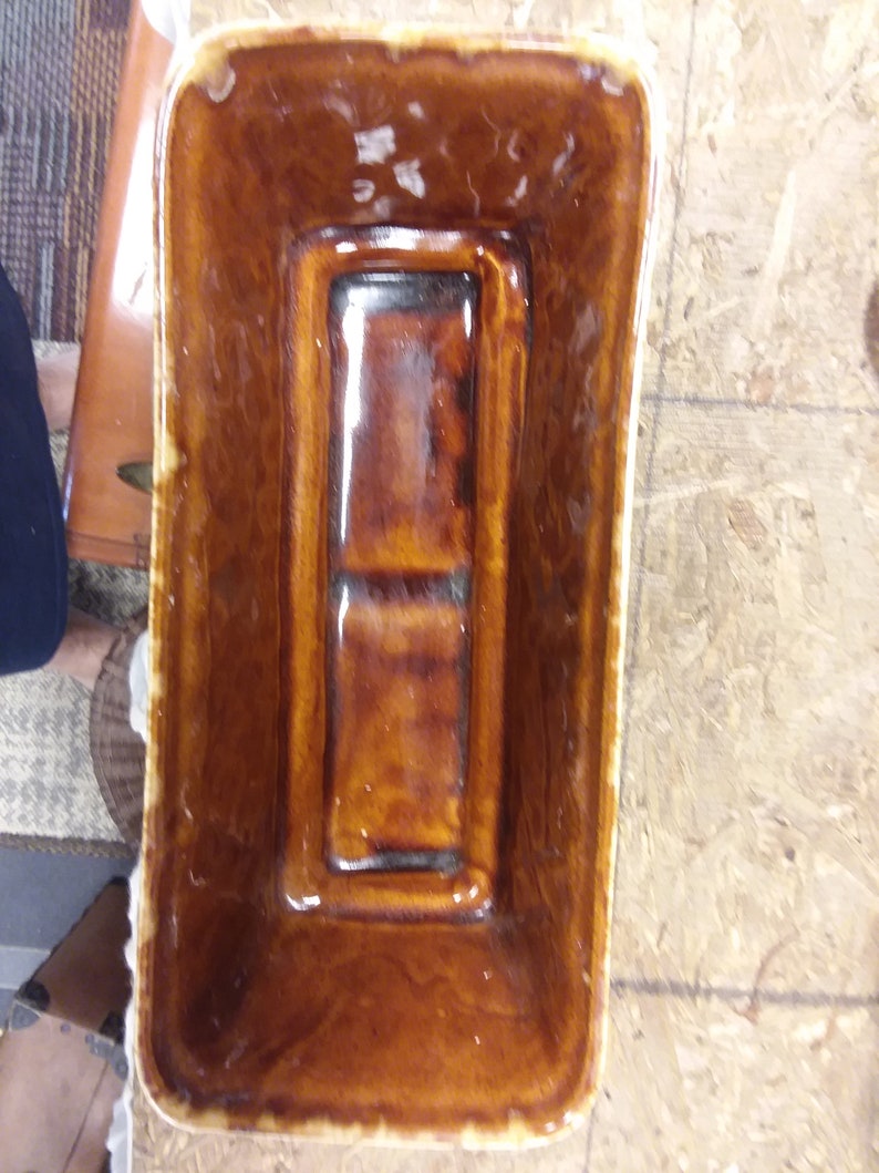 Vintage Brush Pottery Rectangular Planter