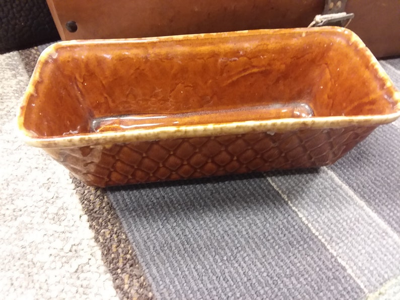 Vintage Brush Pottery Rectangular Planter