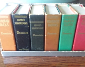 Dennison Mini Supply Bookshelf Desk Set - Paperboard