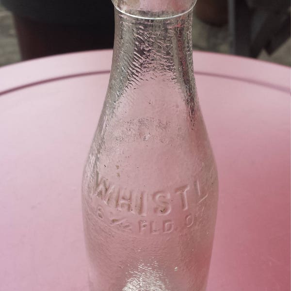 Whistle Soda Bottle Etsy